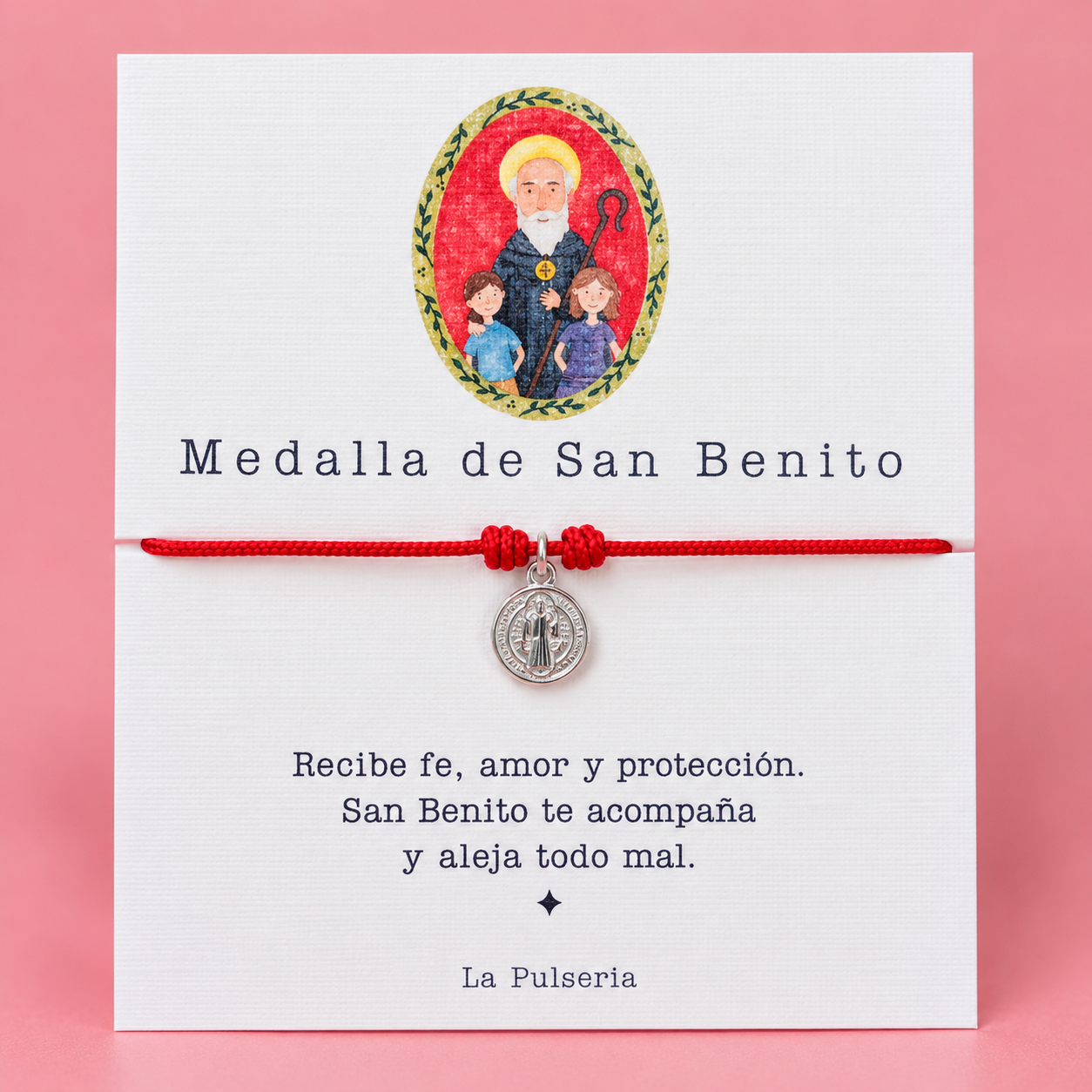 Pack 5 Pulseras San Benito · Lleva 5, paga 4